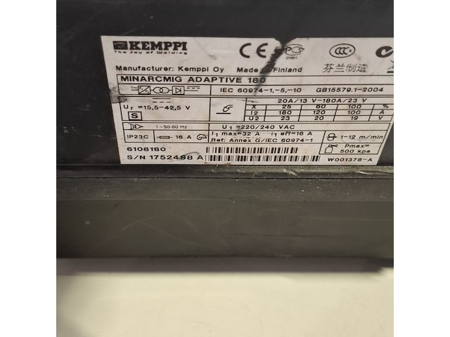 Lasapparaat, kempi, minarcmig adaptive 180 - afbeelding 12 van  14