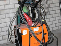 Lasapparaat kemppi kempact mig2530 op kar. bouwjaar 2004. let op: exclusief lasfles. - afbeelding 2 van  3