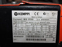 Lasapparaat kemppi kempact mig2530 op kar. bouwjaar 2004. let op: exclusief lasfles. - afbeelding 3 van  3