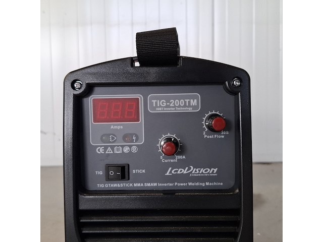 Lasapparaat, led vision, tig-200tm - afbeelding 5 van  11