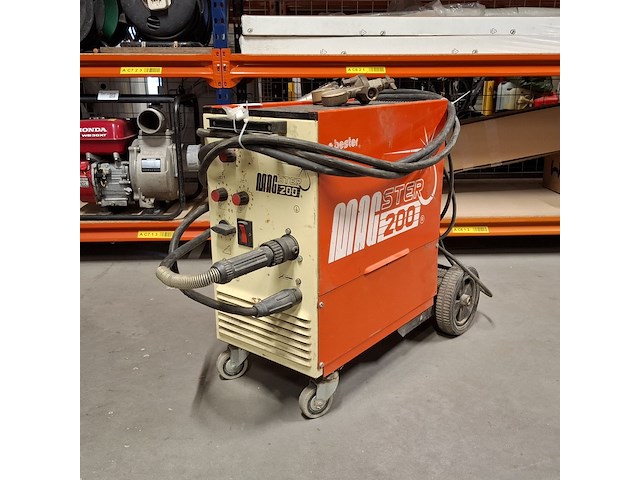 Lasapparaat, migmag, magster 200, rood - afbeelding 1 van  10