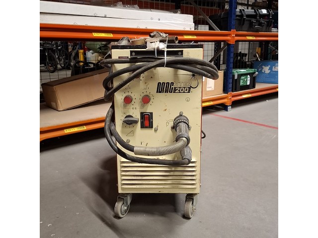 Lasapparaat, migmag, magster 200, rood - afbeelding 3 van  10