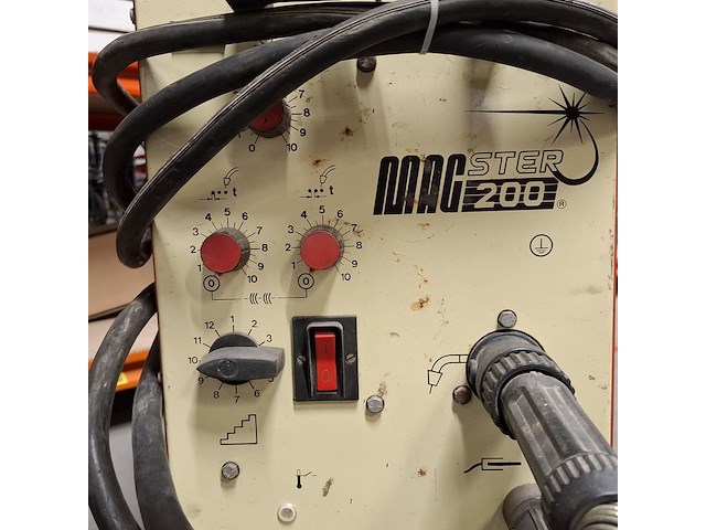 Lasapparaat, migmag, magster 200, rood - afbeelding 4 van  10