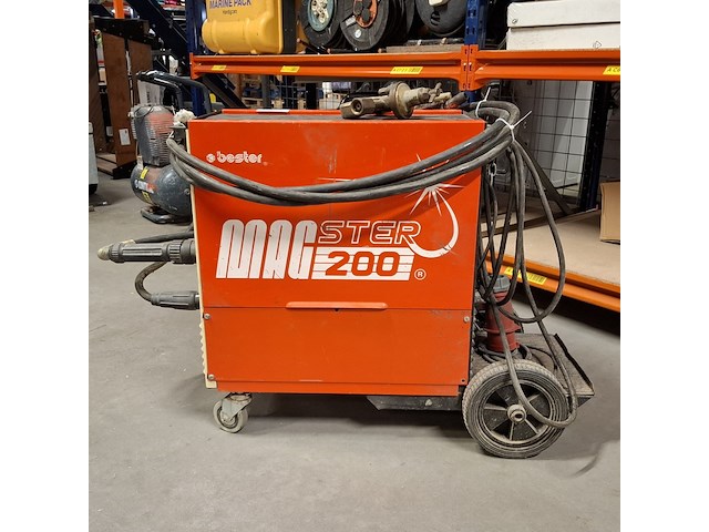 Lasapparaat, migmag, magster 200, rood - afbeelding 5 van  10