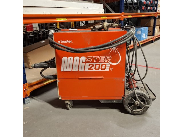 Lasapparaat, migmag, magster 200, rood - afbeelding 7 van  10