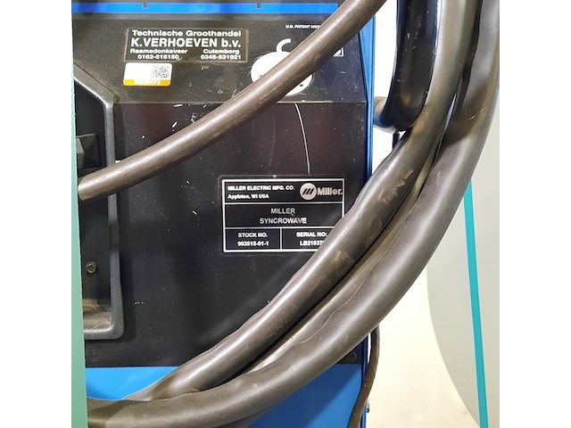 Lasapparaat, miller, syncrowave 350 lx - afbeelding 9 van  12