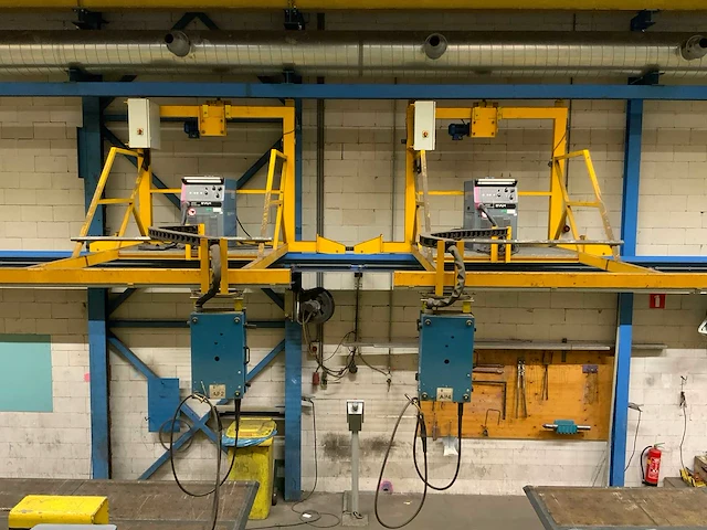 Lasapparaten op rail bovenloopsysteem - afbeelding 31 van  34
