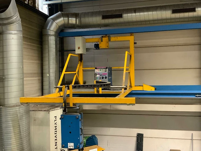 Lasapparaten op rail bovenloopsysteem - afbeelding 4 van  15