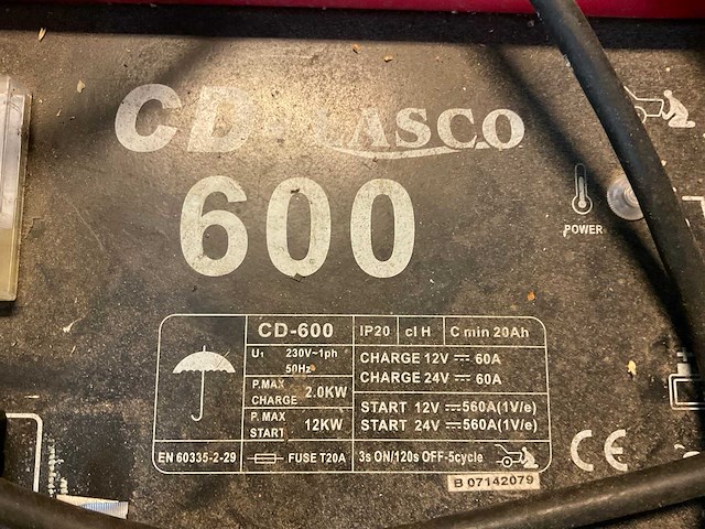 Lasco - cd-600 - acculader - afbeelding 4 van  9