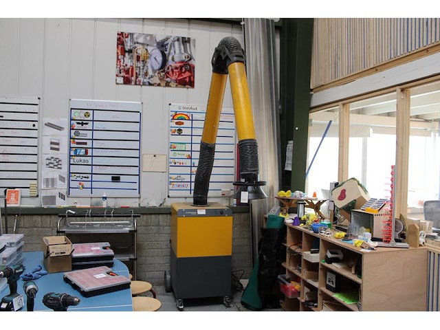 Lasdampafzuiger plymovent mobilego plus met 3 meter arm. bouwjaar 2022. - afbeelding 1 van  5