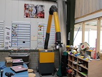 Lasdampafzuiger plymovent mobilego plus met 3 meter arm. bouwjaar 2022.