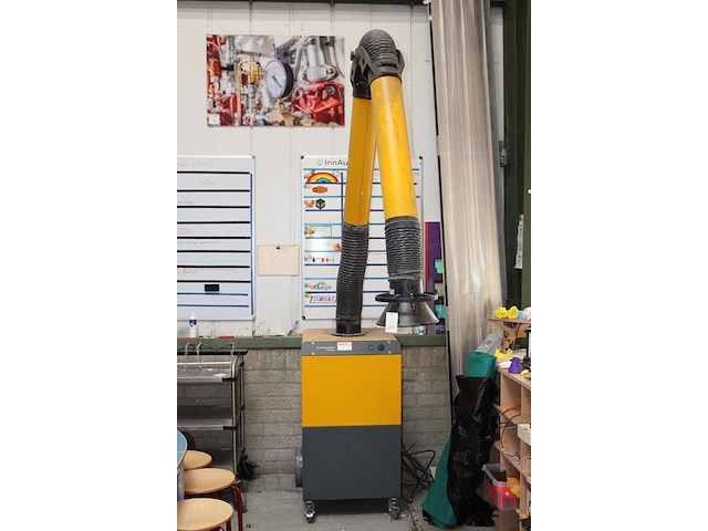 Lasdampafzuiger plymovent mobilego plus met 3 meter arm. bouwjaar 2022. - afbeelding 2 van  5