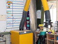 Lasdampafzuiger plymovent mobilego plus met 3 meter arm. bouwjaar 2022. - afbeelding 3 van  5