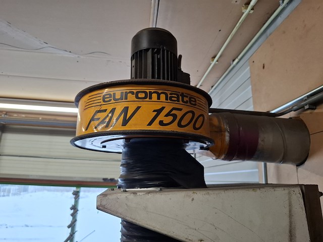 Lasdampafzuiging kemper, fan 1500 - afbeelding 4 van  5