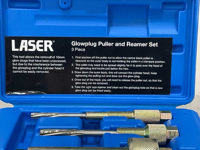 Laser - gloei bougie trekker set - afbeelding 1 van  1