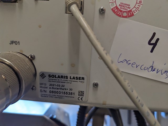 Laser flesgraveerder, solaris, e-solarmark, 2021 - afbeelding 17 van  18