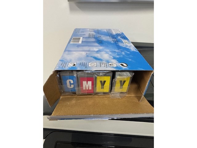 Laser kleurenprinter hp, hp page wide pro mfp 477dw, met nieuwe 4-delige set toners - afbeelding 5 van  5