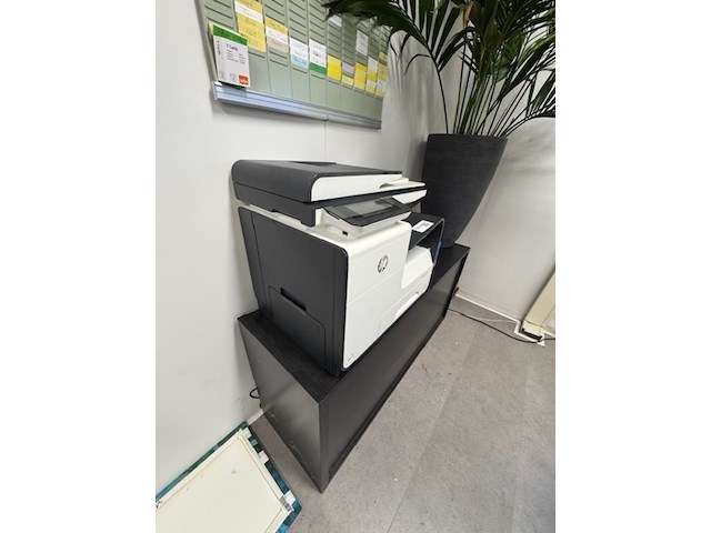 Laser kleurenprinter hp, hp page wide pro mfp 477dw, met nieuwe 4-delige set toners - afbeelding 3 van  5