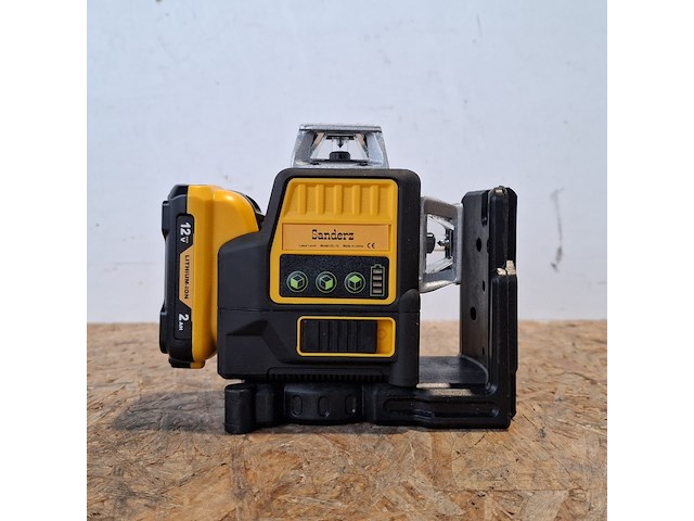 Laser level, sanderz, dl-12, geel - afbeelding 1 van  10