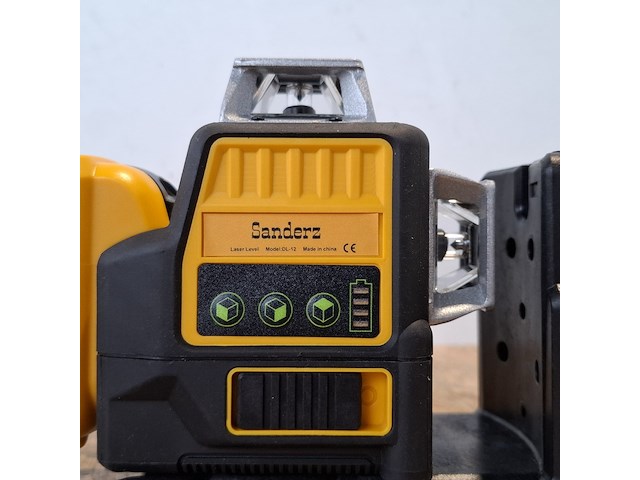 Laser level, sanderz, dl-12, geel - afbeelding 3 van  10