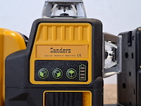 Laser level, sanderz, dl-12, geel - afbeelding 3 van  10
