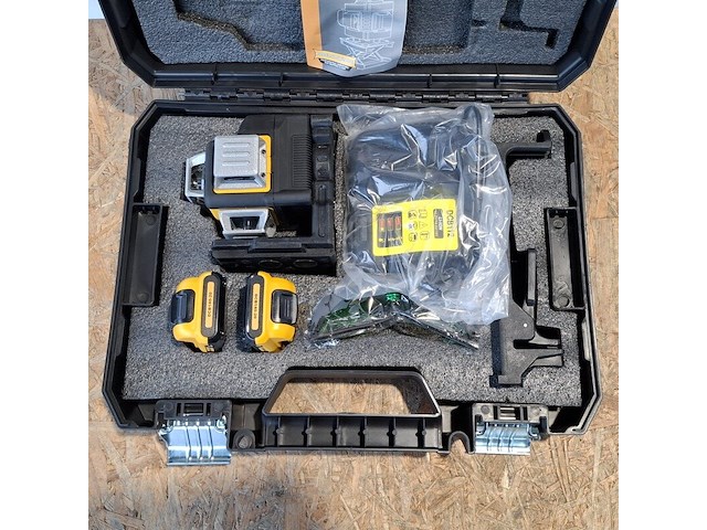 Laser level, sanderz, dl-12, geel - afbeelding 9 van  10