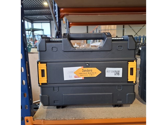 Laser level, sanderz, dl-12, geel - afbeelding 10 van  10