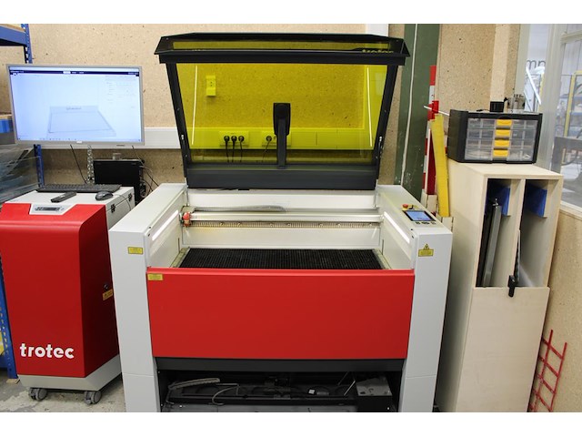 Laser-snijmachine trotec speedy 400 flexx 120/20w ac met trotec atmos duo plus f9 230 compressor met 2x 320... - afbeelding 5 van  15