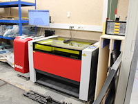 Laser-snijmachine trotec speedy 400 flexx 120/20w ac met trotec atmos duo plus f9 230 compressor met 2x 320...