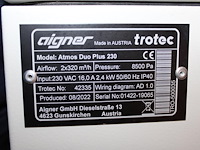 Laser-snijmachine trotec speedy 400 flexx 120/20w ac met trotec atmos duo plus f9 230 compressor met 2x 320... - afbeelding 12 van  15