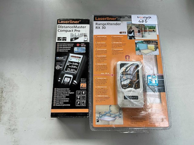 Laserline meetgereedschap (2x) - afbeelding 1 van  3