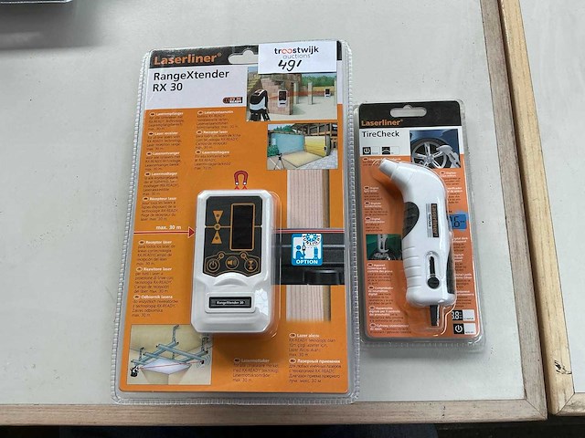 Laserline meetgereedschap (2x) - afbeelding 1 van  3