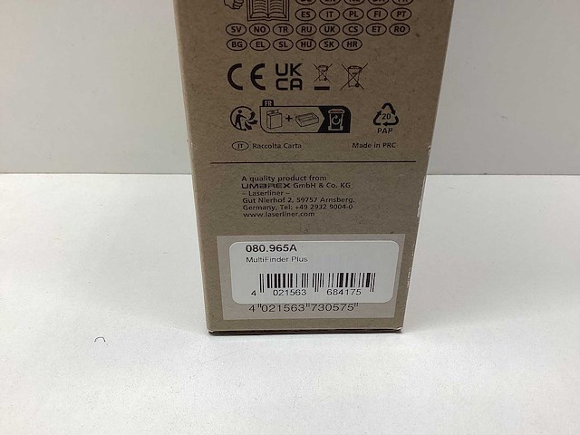 Laserliner - multifinder plus - bouwlaser - afbeelding 3 van  3