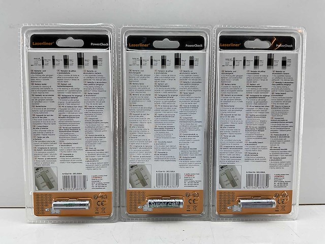 Laserliner - powercheck - batterijtester (3x) - afbeelding 1 van  1