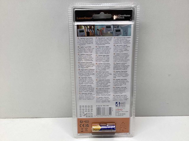 Laserliner - temperatuur/vochtmeter - overige meetgereedschap - afbeelding 2 van  2