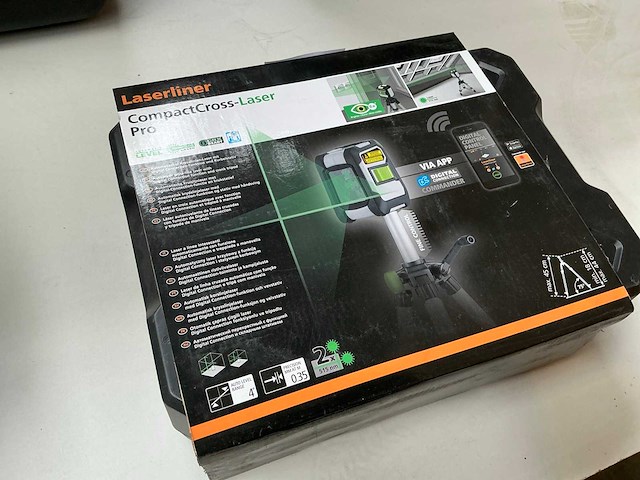 Laserliner compactcross-laser pro bouwlaser set - afbeelding 1 van  4