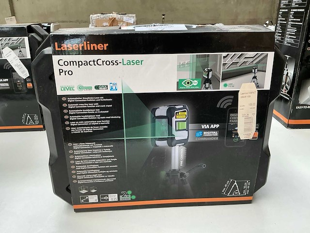 Laserliner compactcross-laser pro bouwlaser set - afbeelding 2 van  4