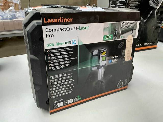 Laserliner compactcross-laser pro bouwlaser set - afbeelding 1 van  4