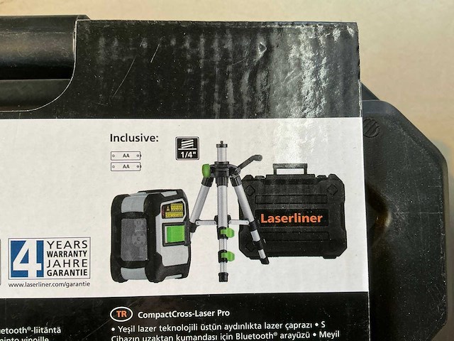 Laserliner compactcross laser pro bouwlaser - afbeelding 3 van  3