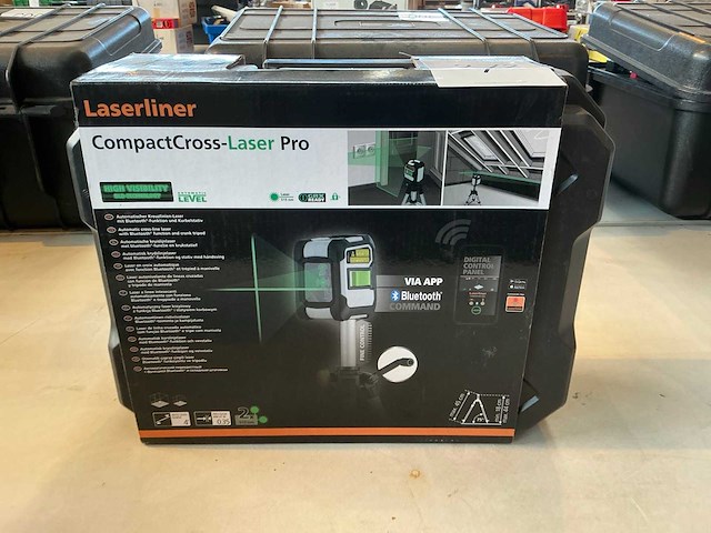 Laserliner compactcross laser pro bouwlaser - afbeelding 1 van  2