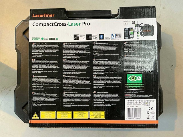 Laserliner compactcross laser pro bouwlaser - afbeelding 2 van  2