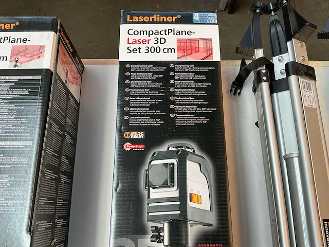 Laserliner compactplane laser 3d bouwlaserset - afbeelding 2 van  4