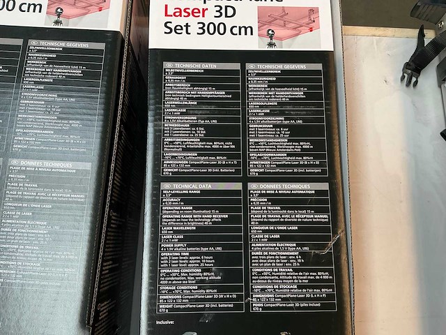 Laserliner compactplane laser 3d bouwlaserset - afbeelding 4 van  4