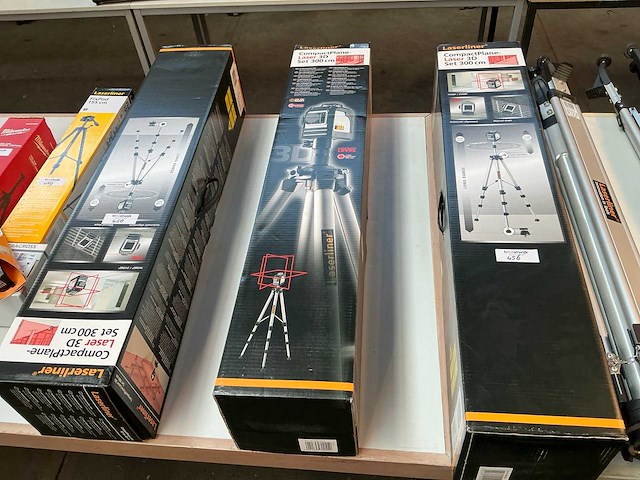 Laserliner compactplane laser 3d bouwlaserset - afbeelding 1 van  4