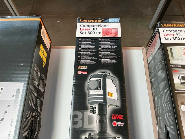 Laserliner compactplane laser 3d bouwlaserset - afbeelding 2 van  4
