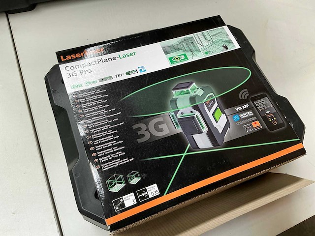 Laserliner compactplane-laser 3g pro bouwlaser set - afbeelding 1 van  5