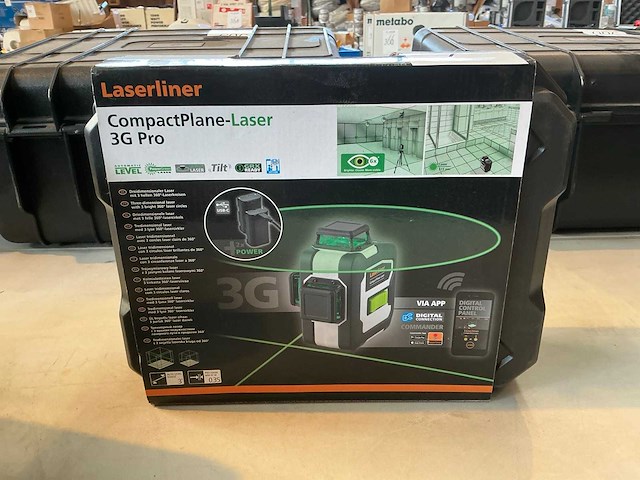 Laserliner compactplane laser 3g pro bouwlaser - afbeelding 1 van  3