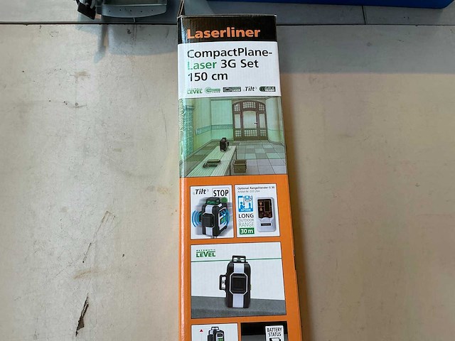 Laserliner compactplanelaser 3g bouwlaser set - afbeelding 3 van  3