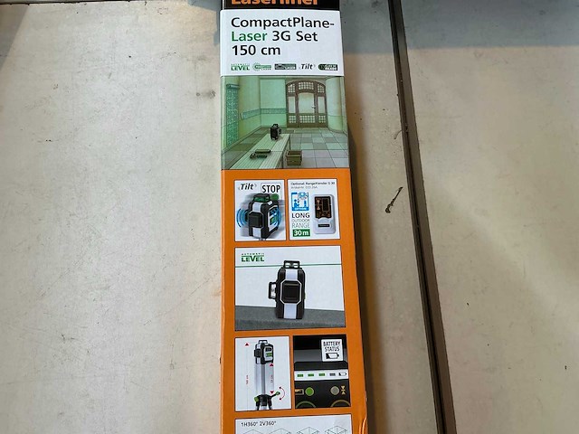 Laserliner compactplanelaser 3g bouwlaser set - afbeelding 3 van  3