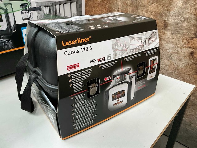 Laserliner cubus 110 s bouwlaser set - afbeelding 1 van  4